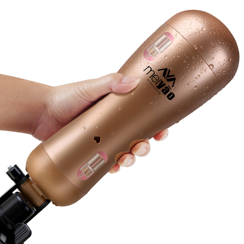 Men Sex Products Rechargeable Hands Free Male Masturbator With Strong Suction Cup Artificial Vagina pic