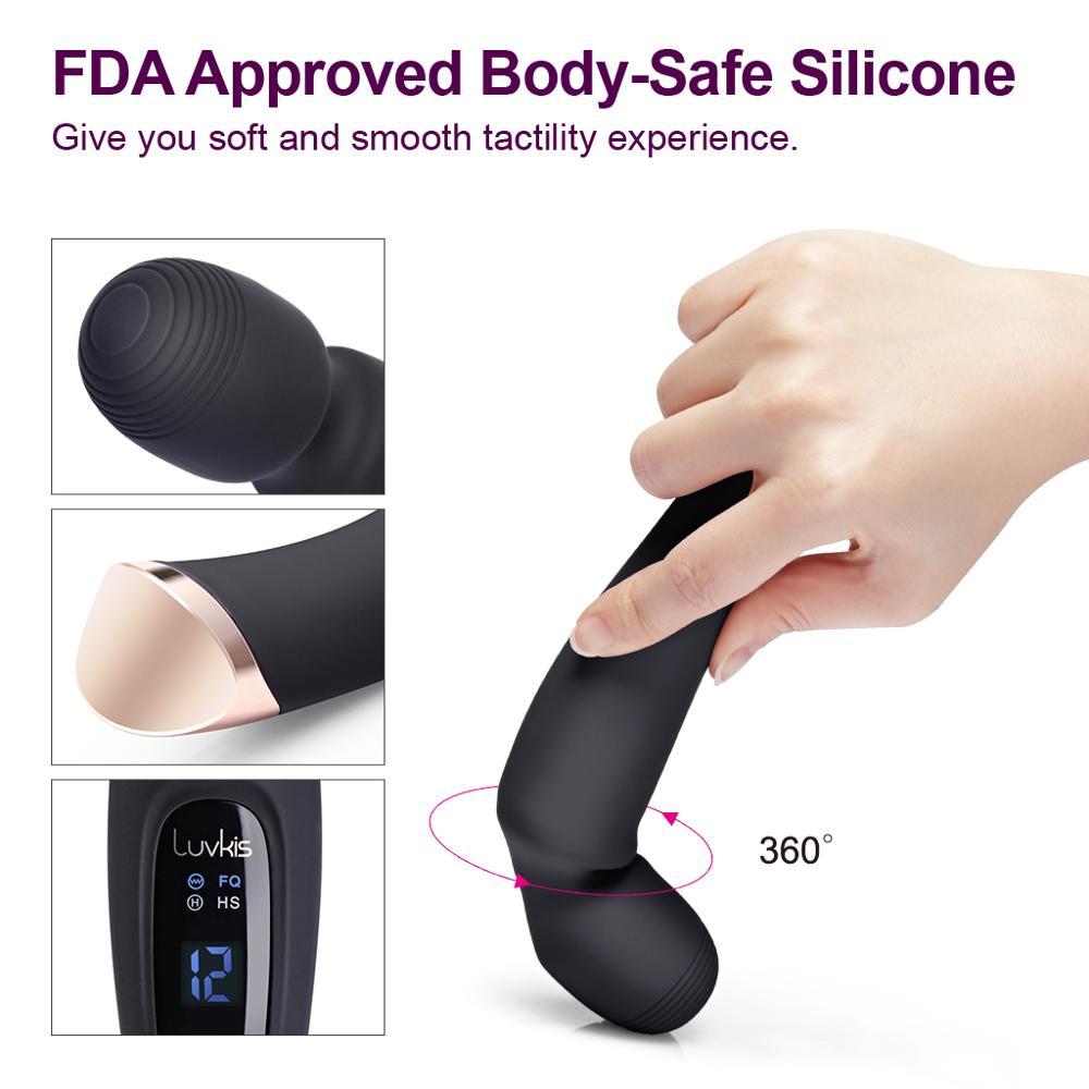 Adult Sex Toys for Woman Dick Female Erotic Gode Powerful Clit Vibrators for Women Dildo AV Magic Wand Vibrator Massager pic