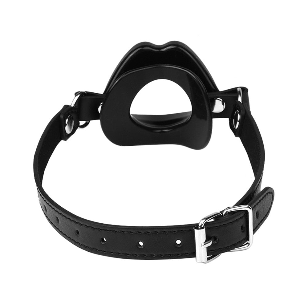 Women Couple Exotic Accessories PU Leather Mouth Gag Ball Gag Sex Bondage Mouth Stuffed Sex Toys picture photo