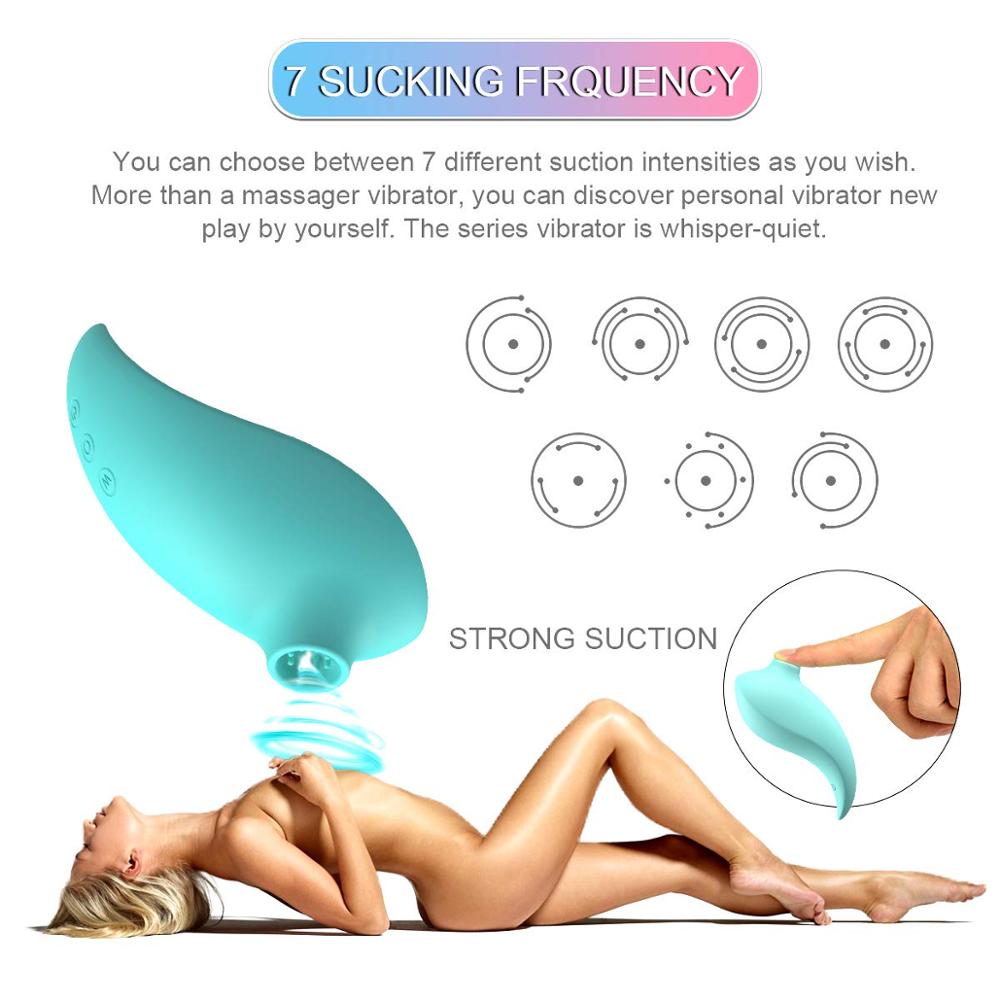 Clit Sucking Vibrator Clitoris Stimulator Nipple Sucker Vibrating Egg Massage Panty Vibrator Remote Pussy Licking Toys For Woman