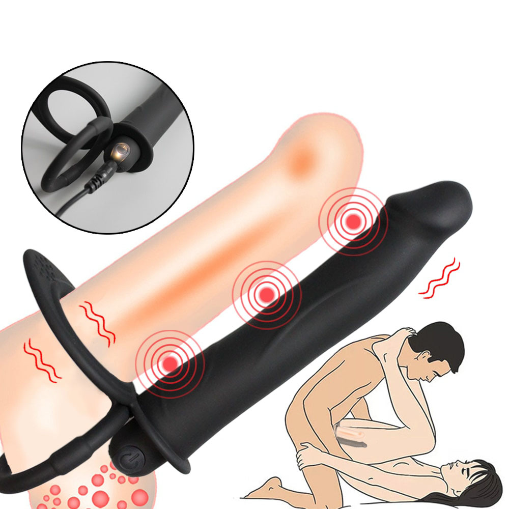 Double Penetration Dildo Penis Vibrator Anal Beads Butt Plug Sex Toys for  Women Cock Rings Prostate Massager For Man Adults 18 - The Best Sex Doll