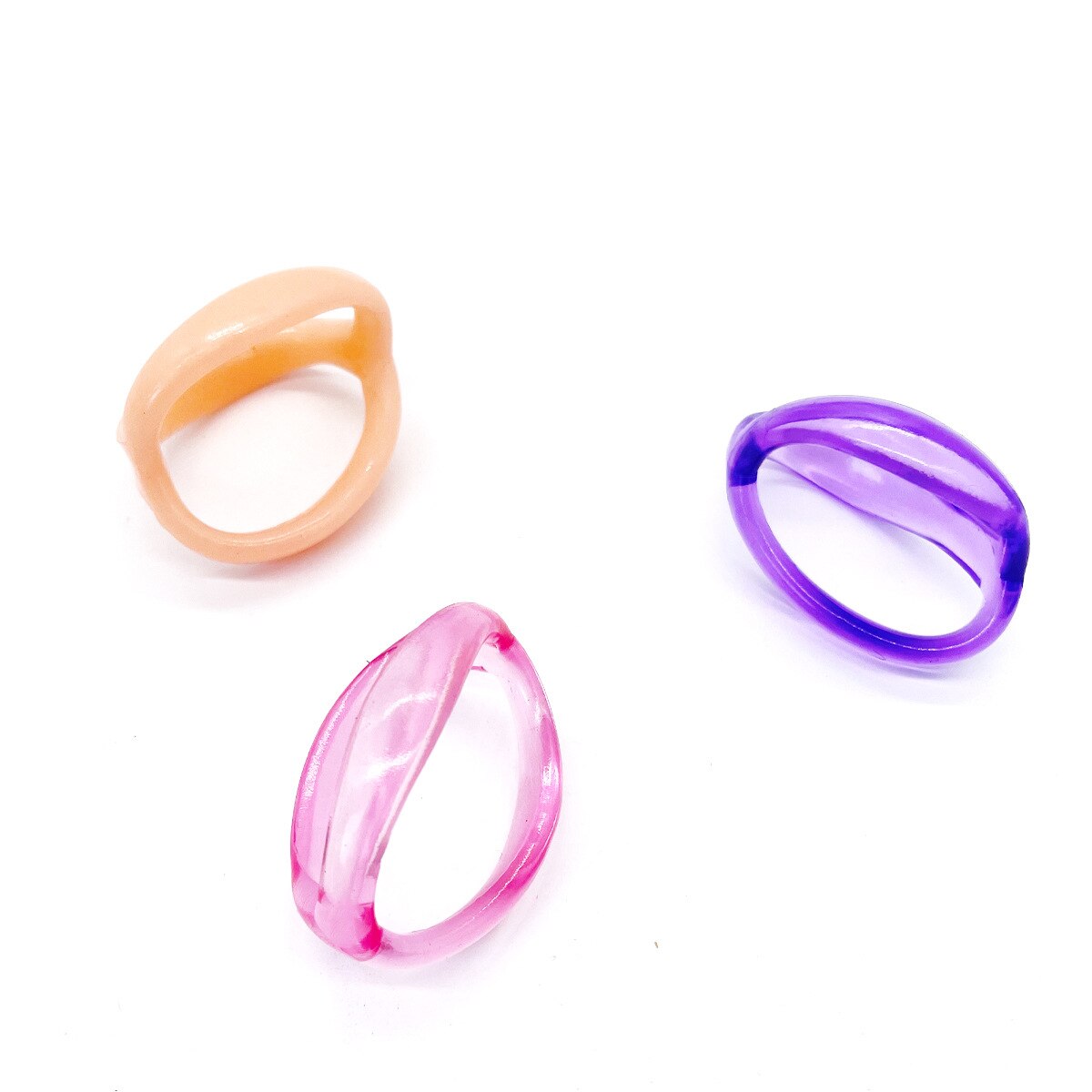 Reusable Silicone Penis Ring for Men 3 in 1 Ultra Soft Stretchy Cock Ring Penis Enlargement Delayed Ejaculation Sex Toy for