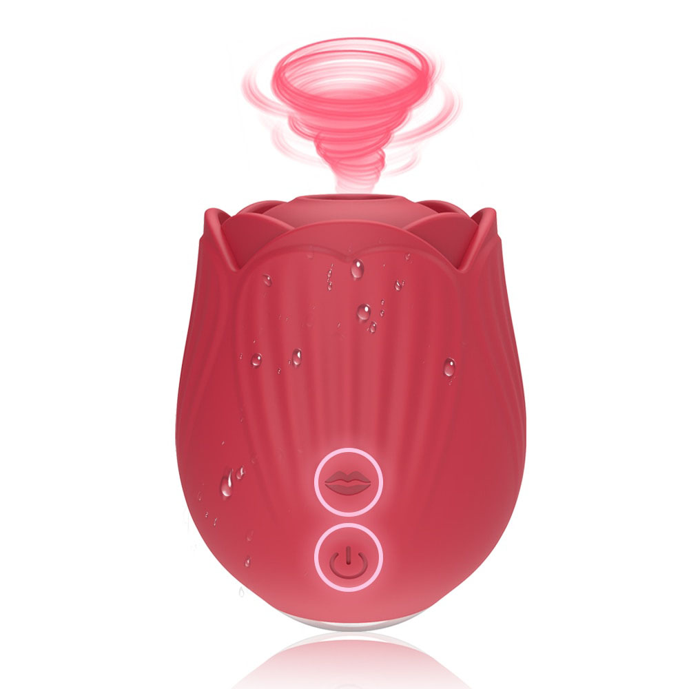 Sucking Rose Toys Vibrator for Clitoris Women Vacuum Stimulator Oral Nipple Clit Sucker Sex Toys Goods for Female Adults picture